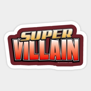 Super Villain Sticker